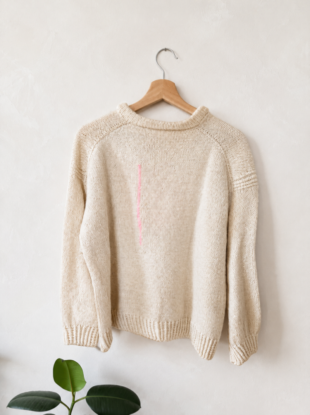 Svetr ze shetlandské vlny